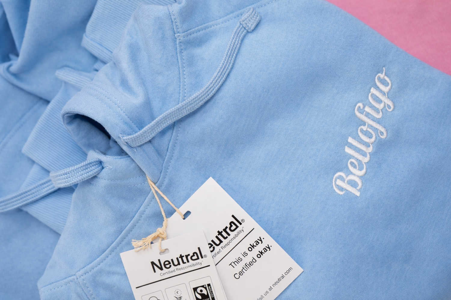 Felpa Coccolosa Bellofigo Azzurra