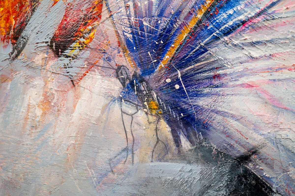 Farfalle materiche cm 180x80