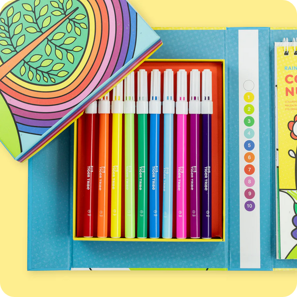 Set per colorare - Colora con i numeri