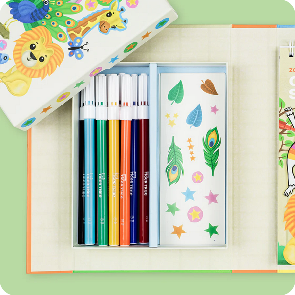 Set per colorare - Zoo