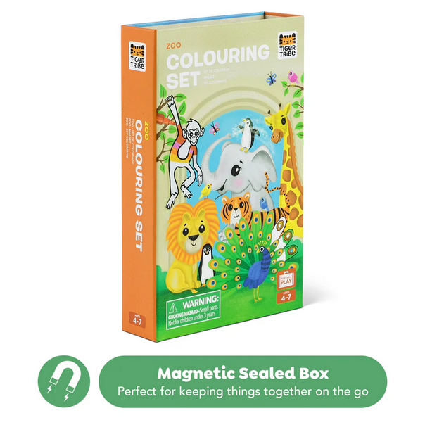 Set per colorare - Zoo