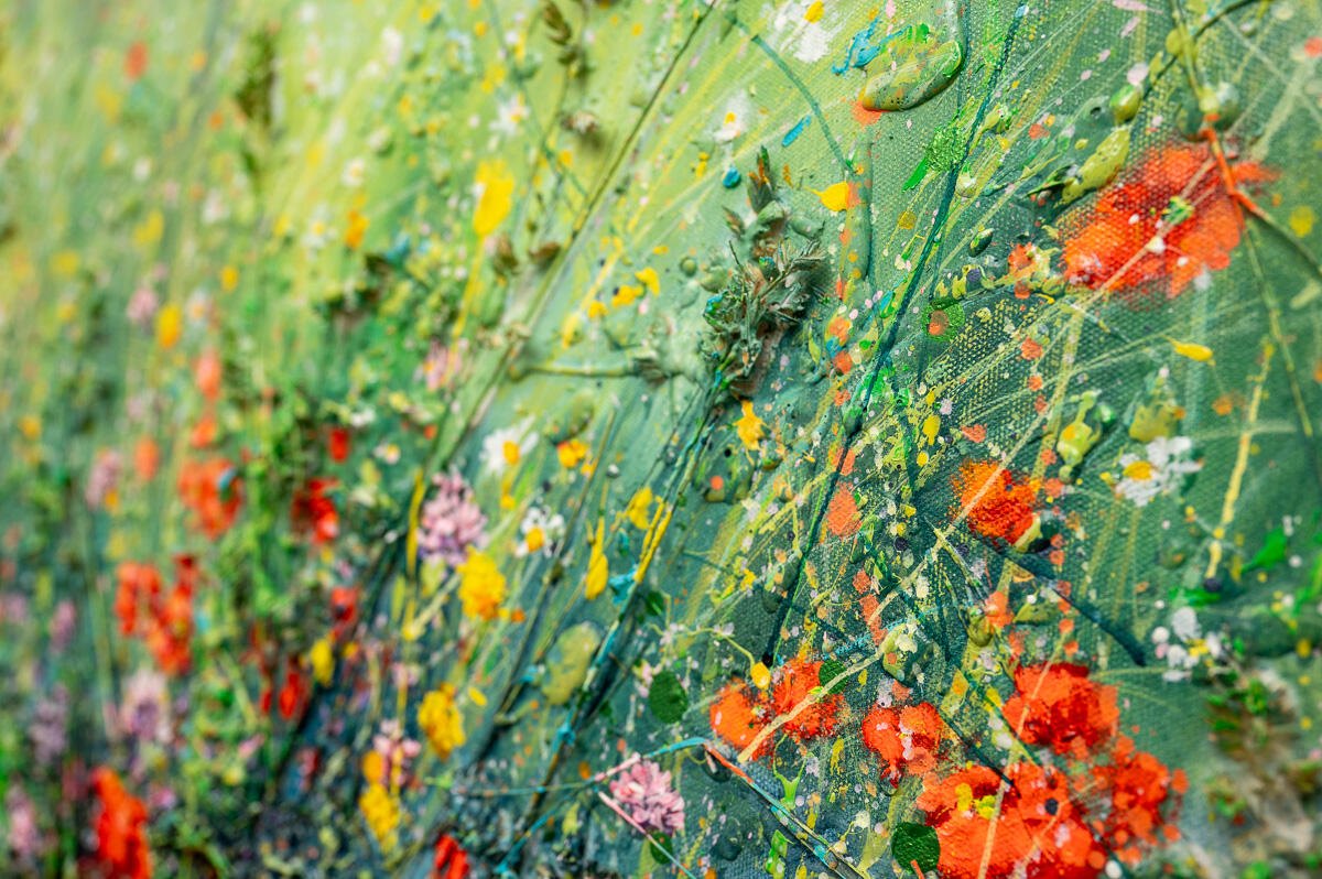 Esplosione di primavera cm 180x80