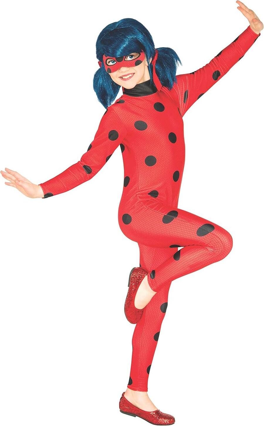 Costume Carnevale Ladybug Taglia 4-6 anni - Rubies - 620794