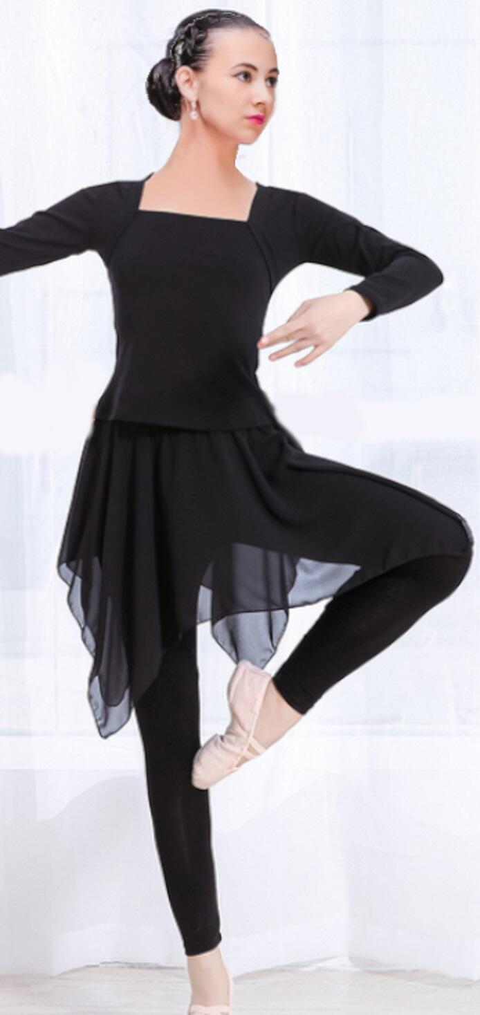 Leggings with chiffon skirt 11-0014