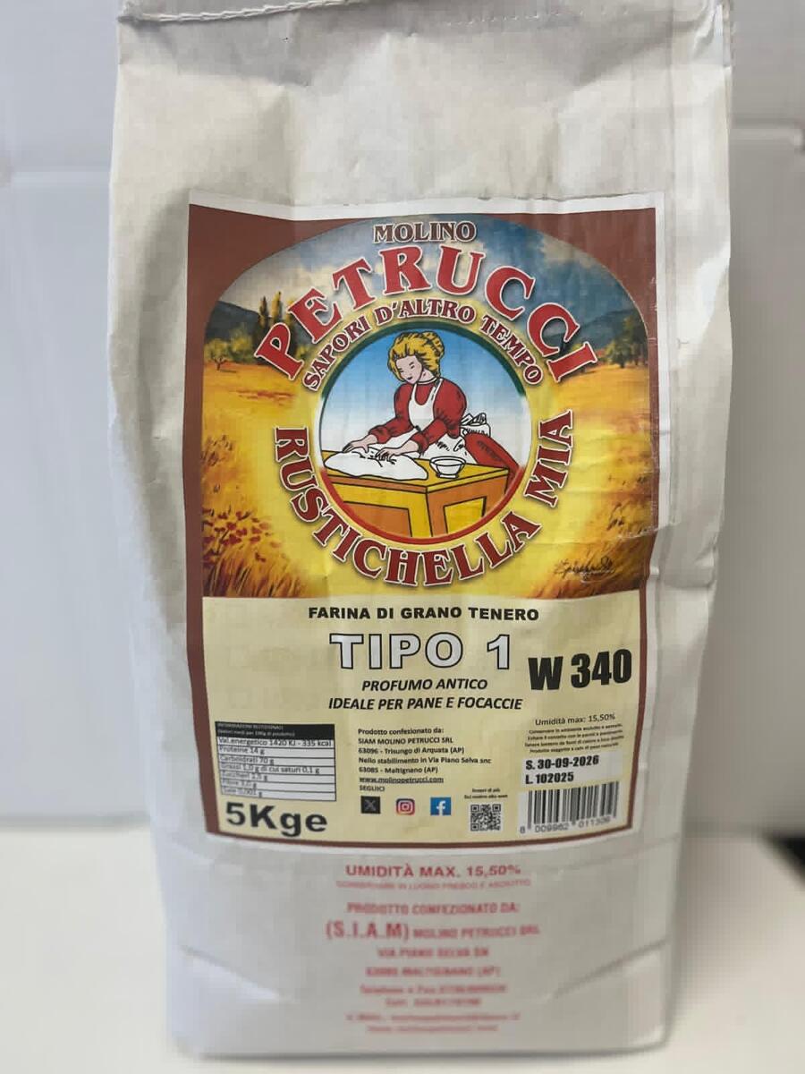 Farina Tipo Rustichella W340 Kg.5