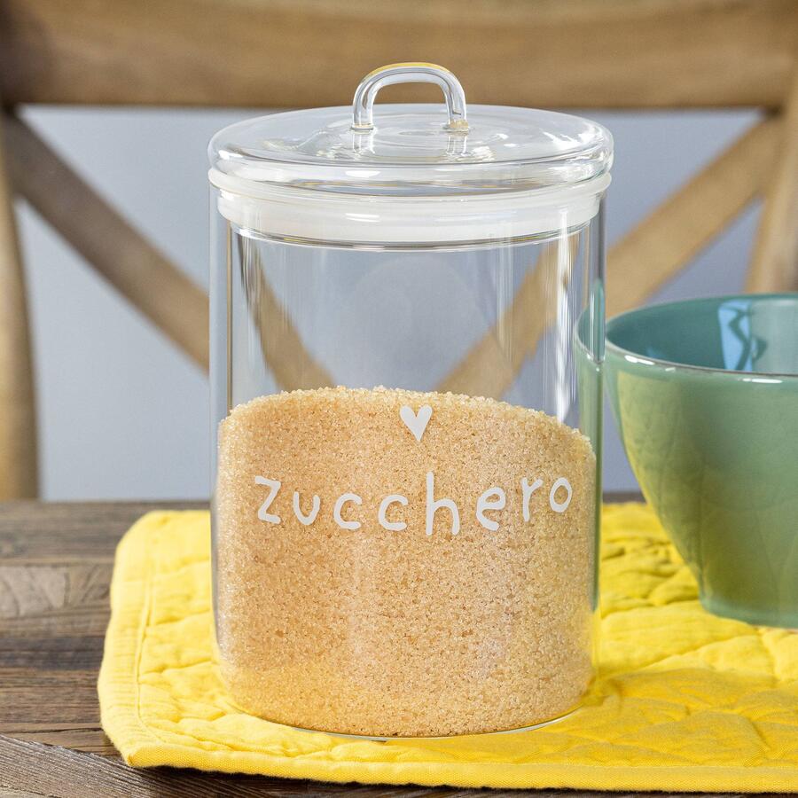 Simply Day - Barattolo Zucchero con cuore