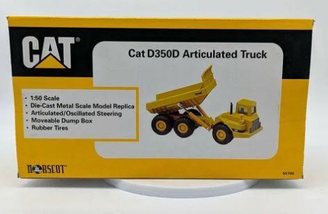 1/50 die-cast metal Caterpillar D350D Articulated Dump Truck Norscot - +3 anni