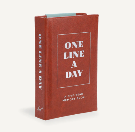 Luxe One Line a Day: A Five-Year Memory Book - Un libro di memorie di cinque anni