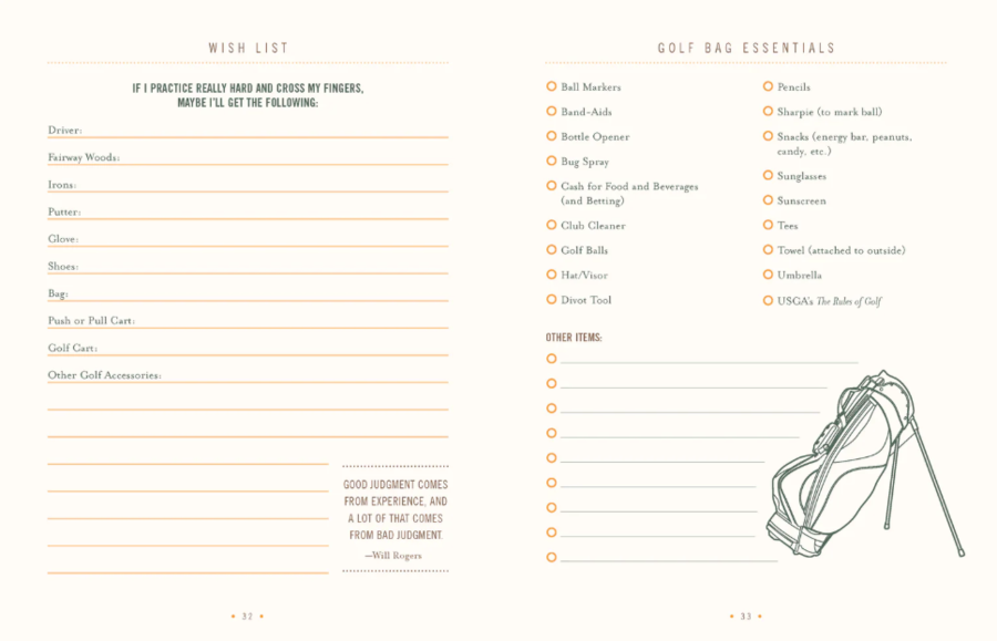 Ultimate Golf Journal Keeping My Game on Course - Mantenere il mio gioco in carreggiata