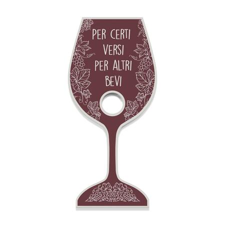 Portabottiglia - Versi