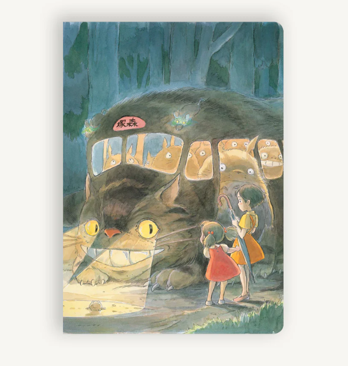 Studio Ghibli My Neighbor Totoro Journal (Let’s Ride the Cat Bus) - Taccuino