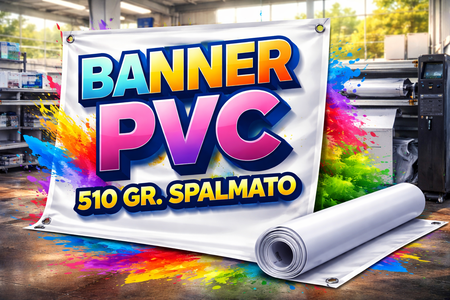 BANNER 510 gr. Spalmato €.1,60 mq