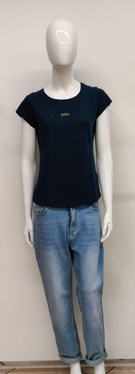 T/Shirt Yes Zee Logo Oro