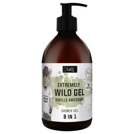 Gel Doccia Uomo 8 in 1 - Extremely Wild - Vegan 500 ml