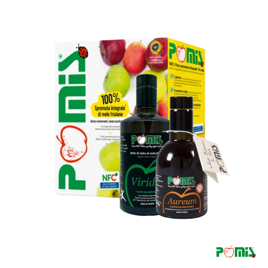 Kit assaggio - Aceto Viridis e Aureum 5 anni e BaginBox Mela