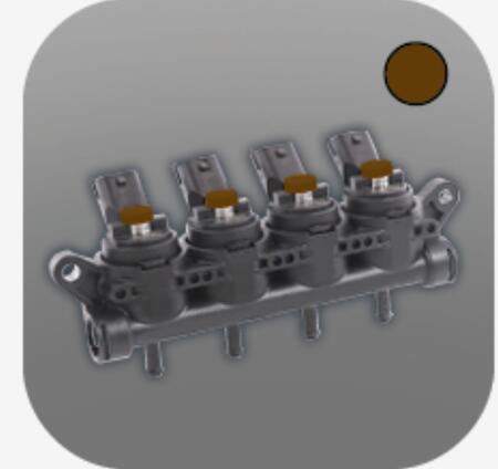 INIETTORI LANDI GIRS 4 CILINDRI MARRONE XXS MTA