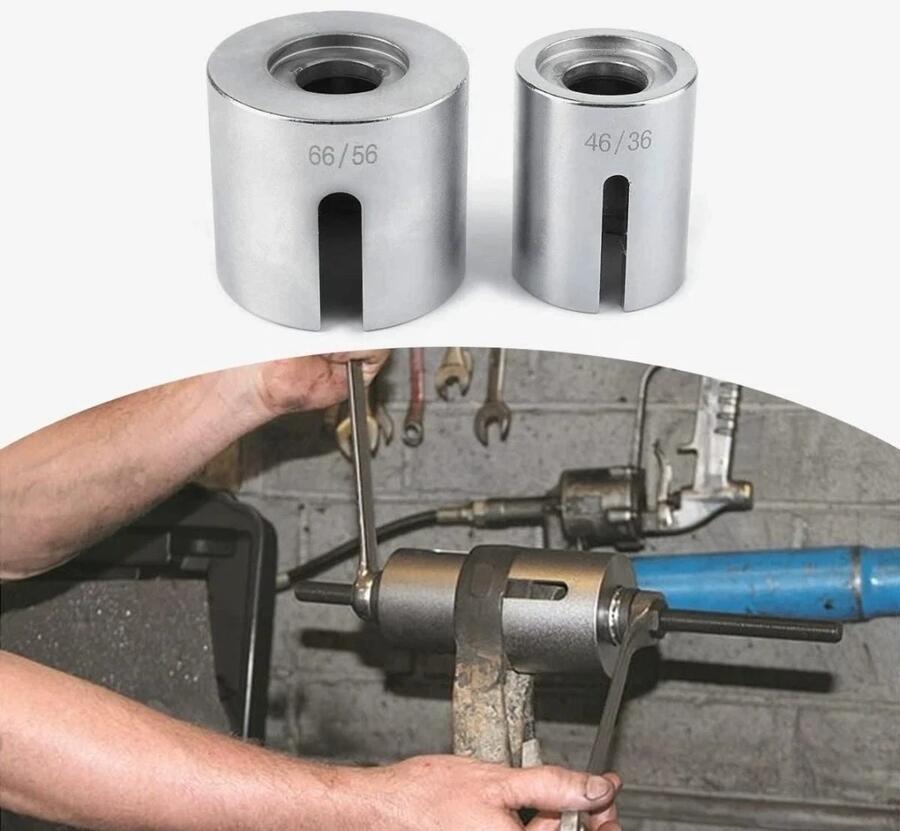 KIT 27 ESTRATTORI SILENTBLOCK ESTRATTORE GHIERE TIRANTI CUSCINETTI SILENT BLOCK