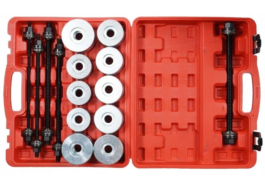 KIT 27 ESTRATTORI SILENTBLOCK ESTRATTORE GHIERE TIRANTI CUSCINETTI SILENT BLOCK