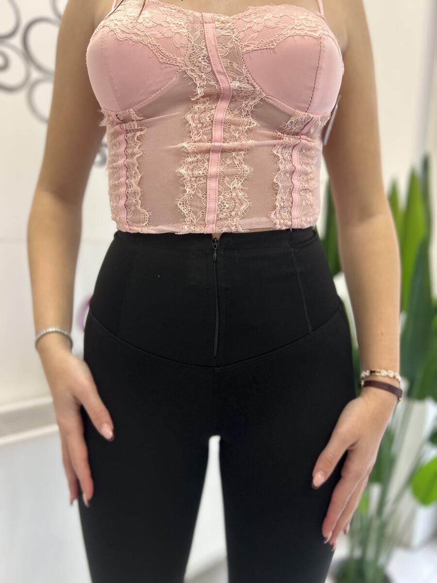 NOVITÀ Leggings a vita alta con zip e tasche