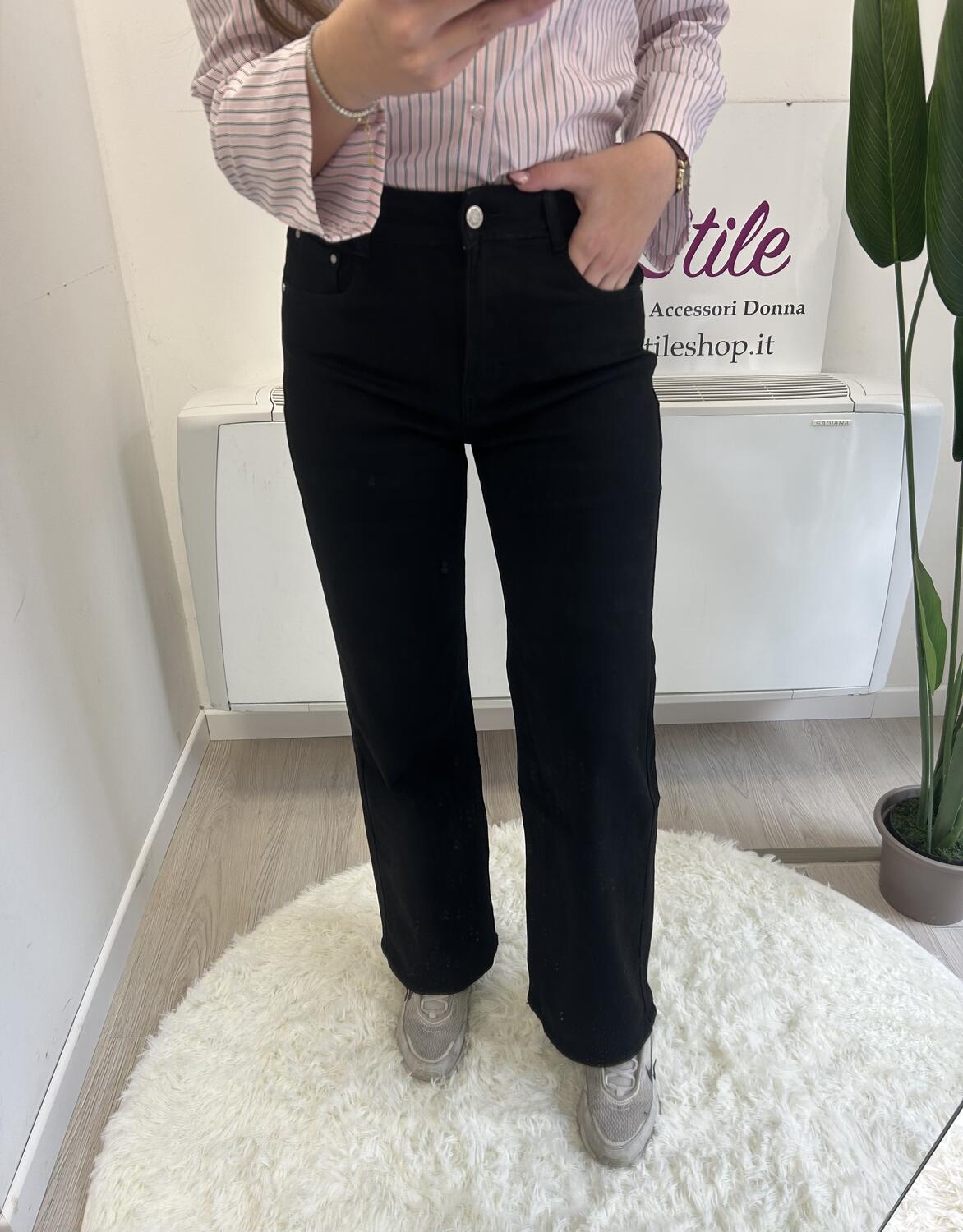 NOVITÀ Jeans wide leg nero