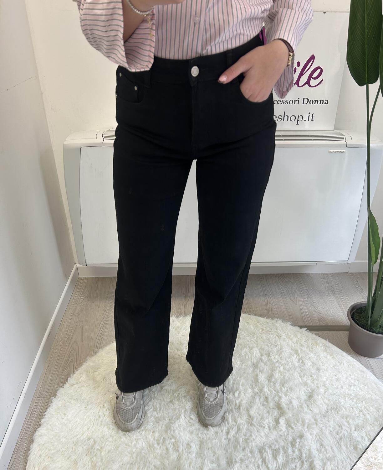 NOVITÀ Jeans wide leg nero