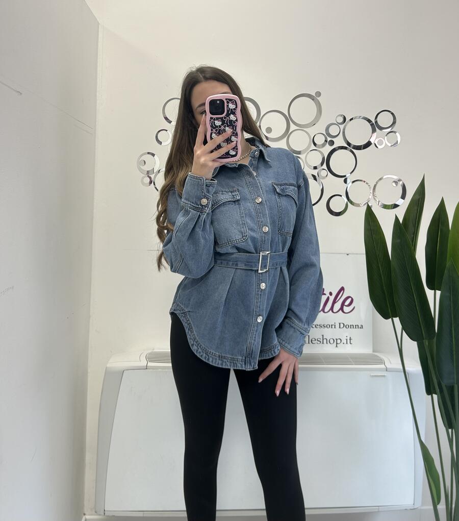 NOVITÀ Camicia/giacca in denim