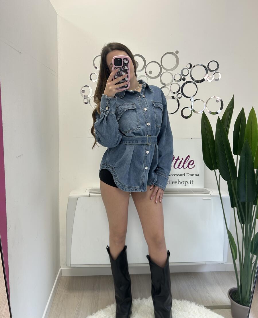 NOVITÀ Camicia/giacca in denim