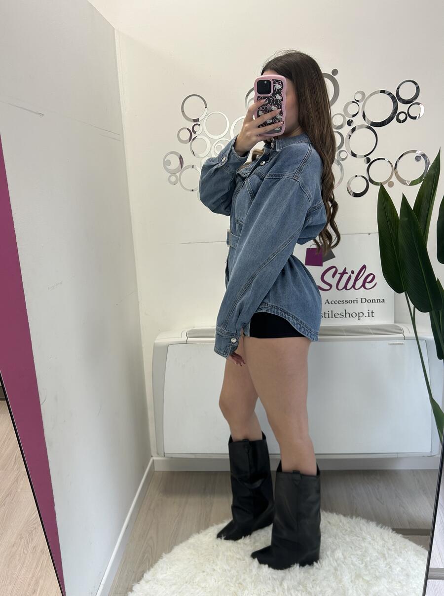 NOVITÀ Camicia/giacca in denim