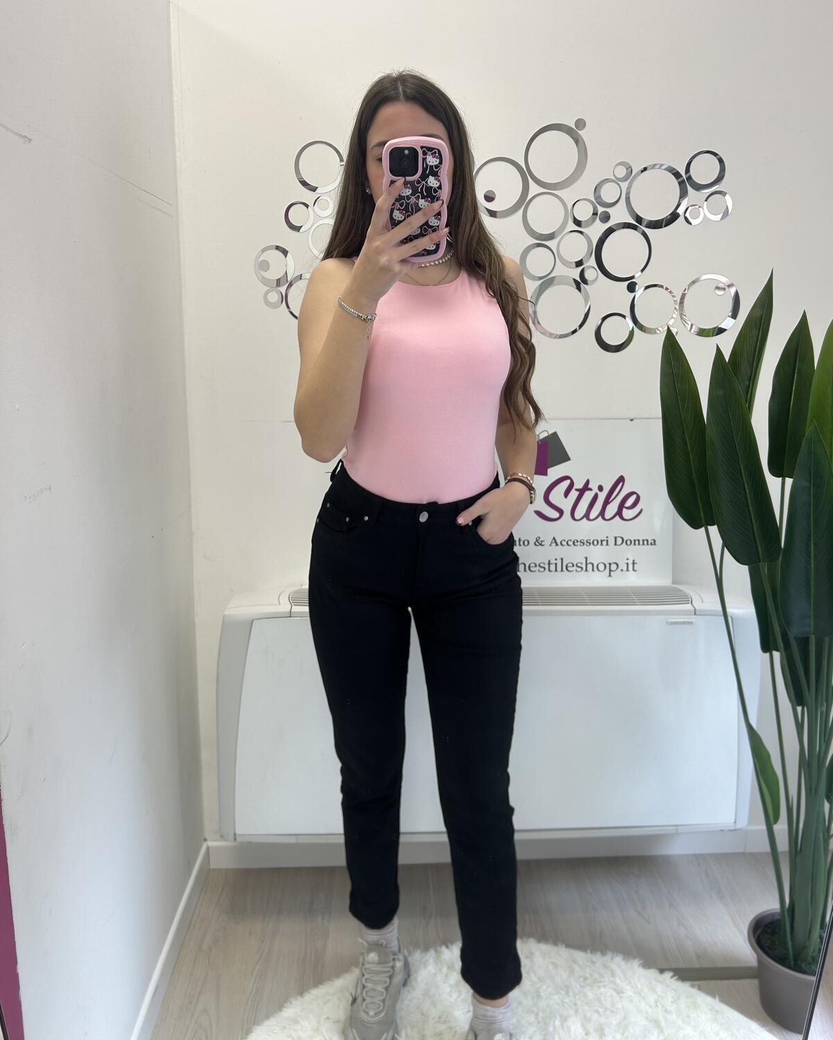 NOVITÀ Jeans mom fit nero