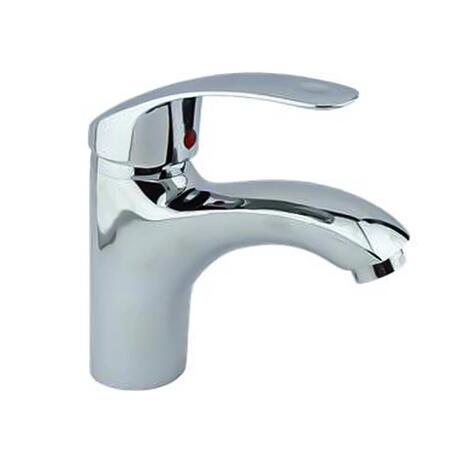 RUBINETTO MISCELATORE CROMATO + KIT MONTAGGIO PER LAVANDINO BAGNO CASA LAVABO 