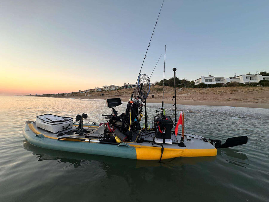 Kayak Sup Gonfiabile a pedali - SKF Spoon - 365 cm 