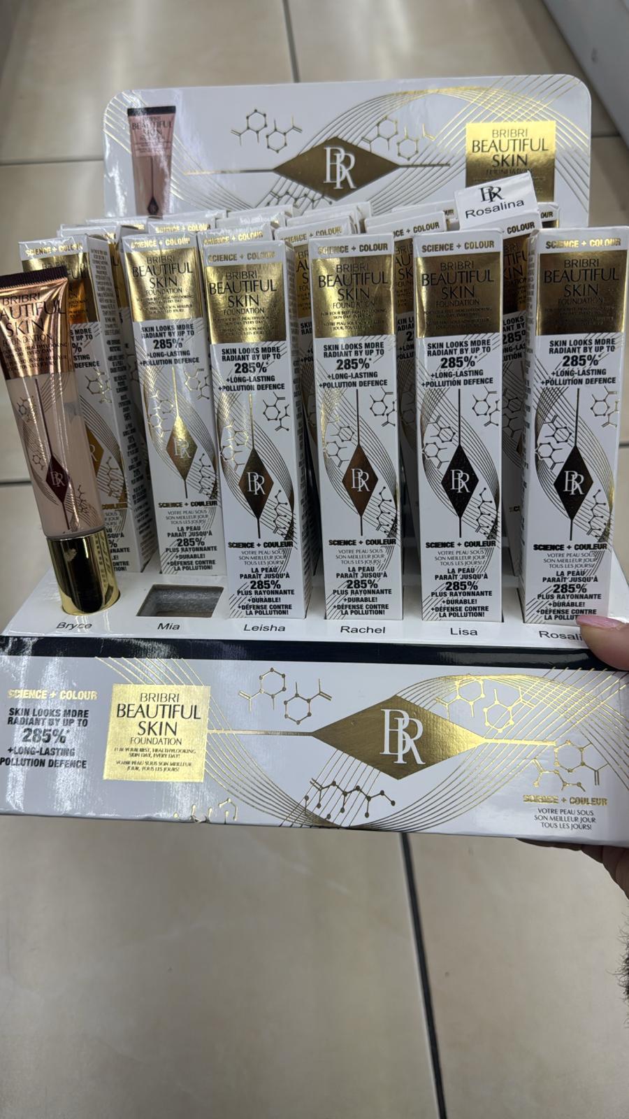 BRIBRI BEAUTIFUL SKIN FOUNDATION (Dupe Charlotte Tilbury) (Conf. da 24 pezzi)