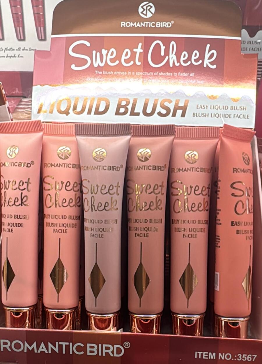 ROMANTIC BIRD SWEET CHEEK LIQUID BLUSH (Dupe Charlotte Tilbury) (Conf. da 24 pezzi)