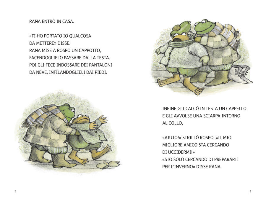 Un anno con Rana e Rospo - in stampatello maiuscolo