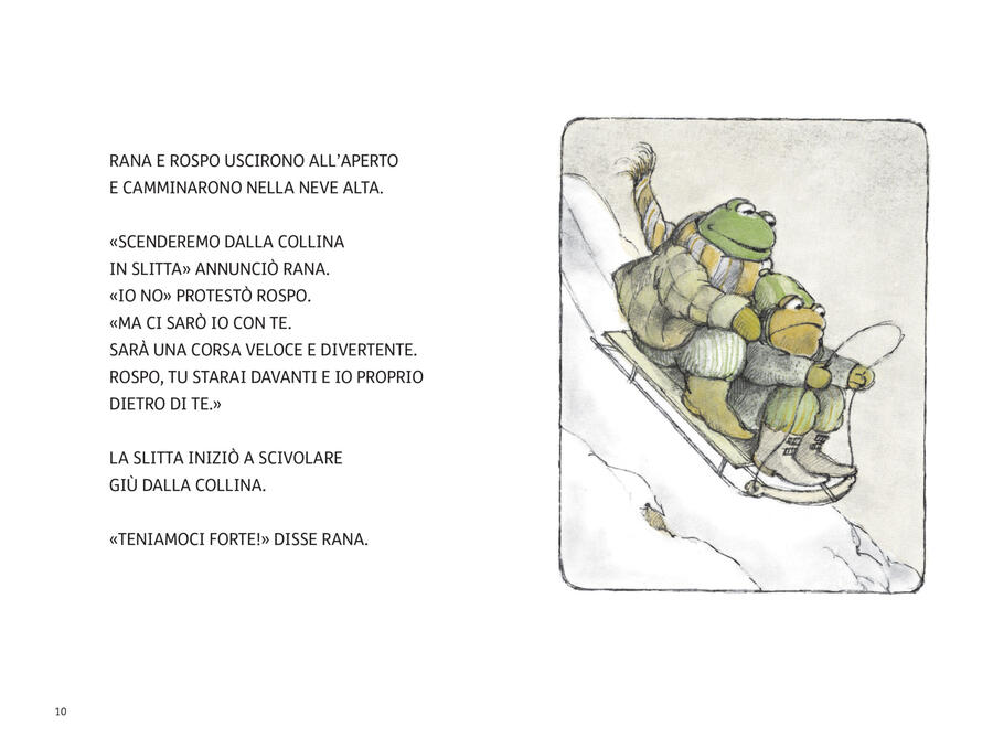 Un anno con Rana e Rospo - in stampatello maiuscolo