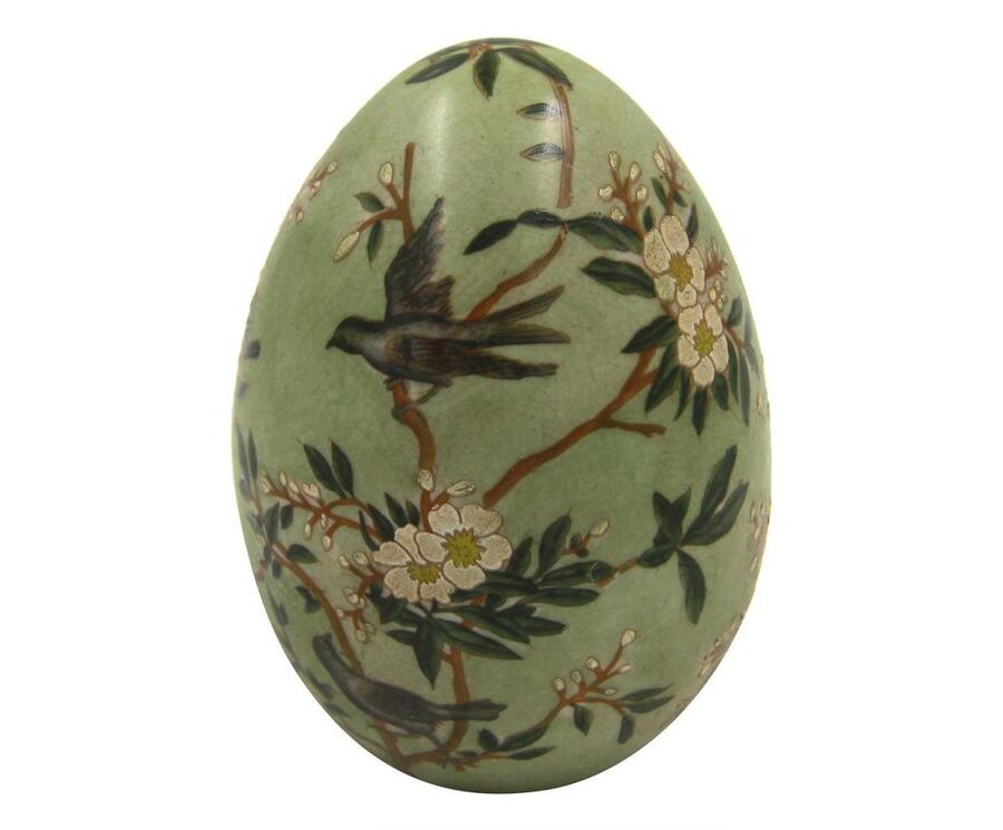 Royal Family Sheffield - Uovo con decoro "Secret garden"