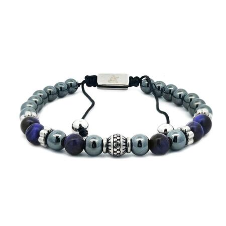 Bracciale Uomo Pietra BLU SCURO