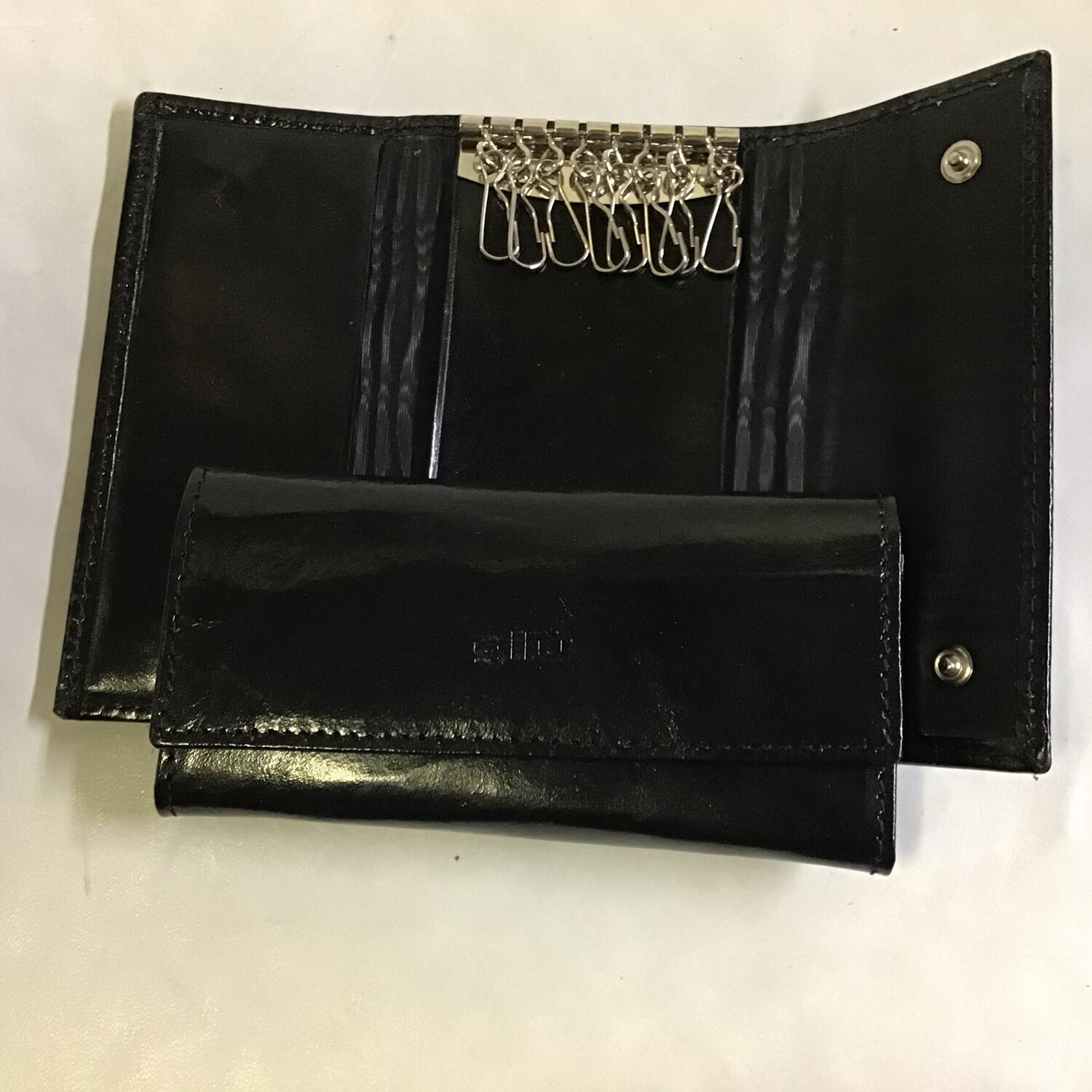 Portachiavi pelle Gilu art.20 Wind nero