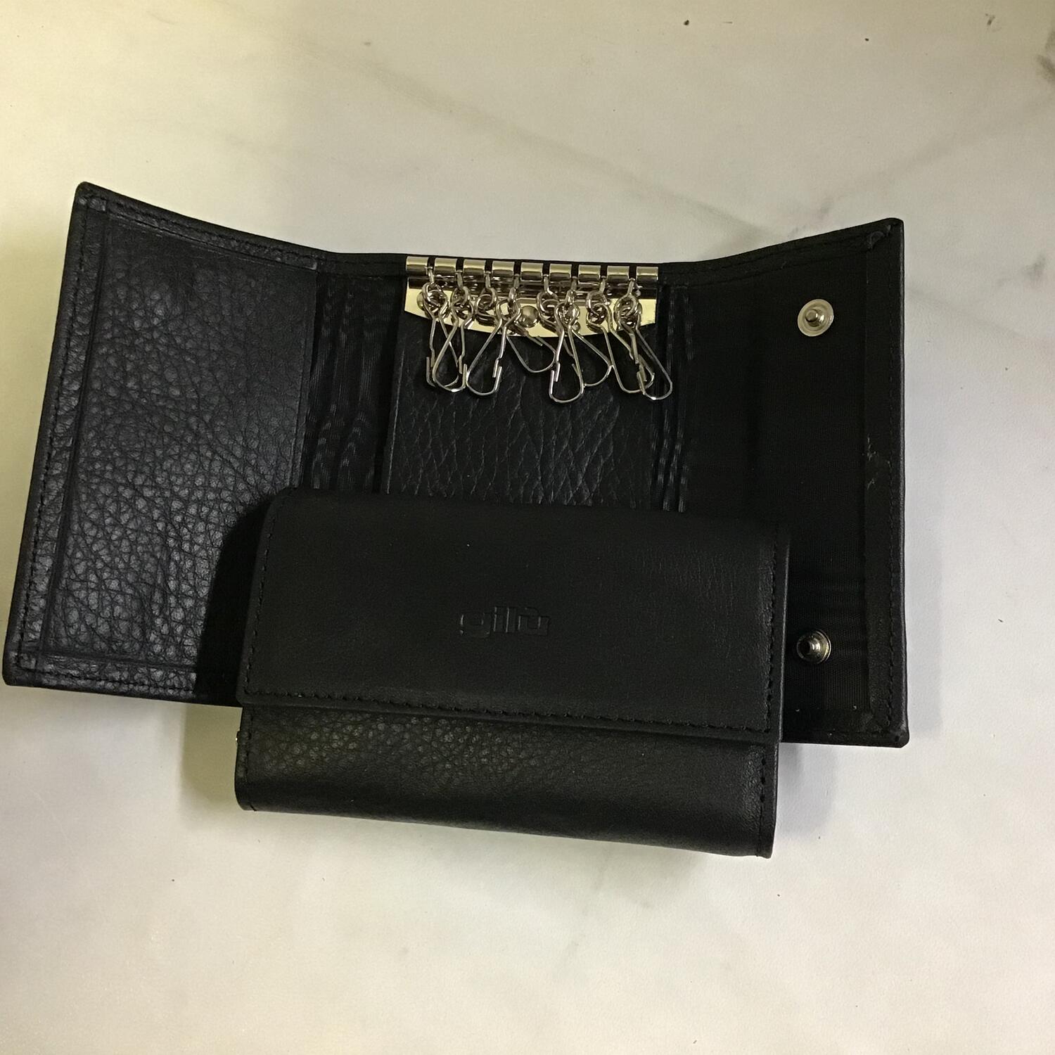 Portachiavi Gilu art.38 nappato nero