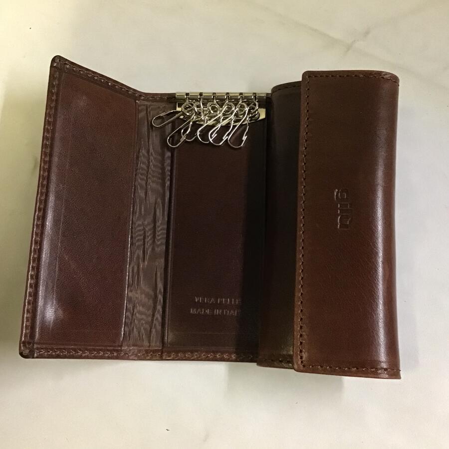 Portachiavi pelle Gilu art.35 Wind noce