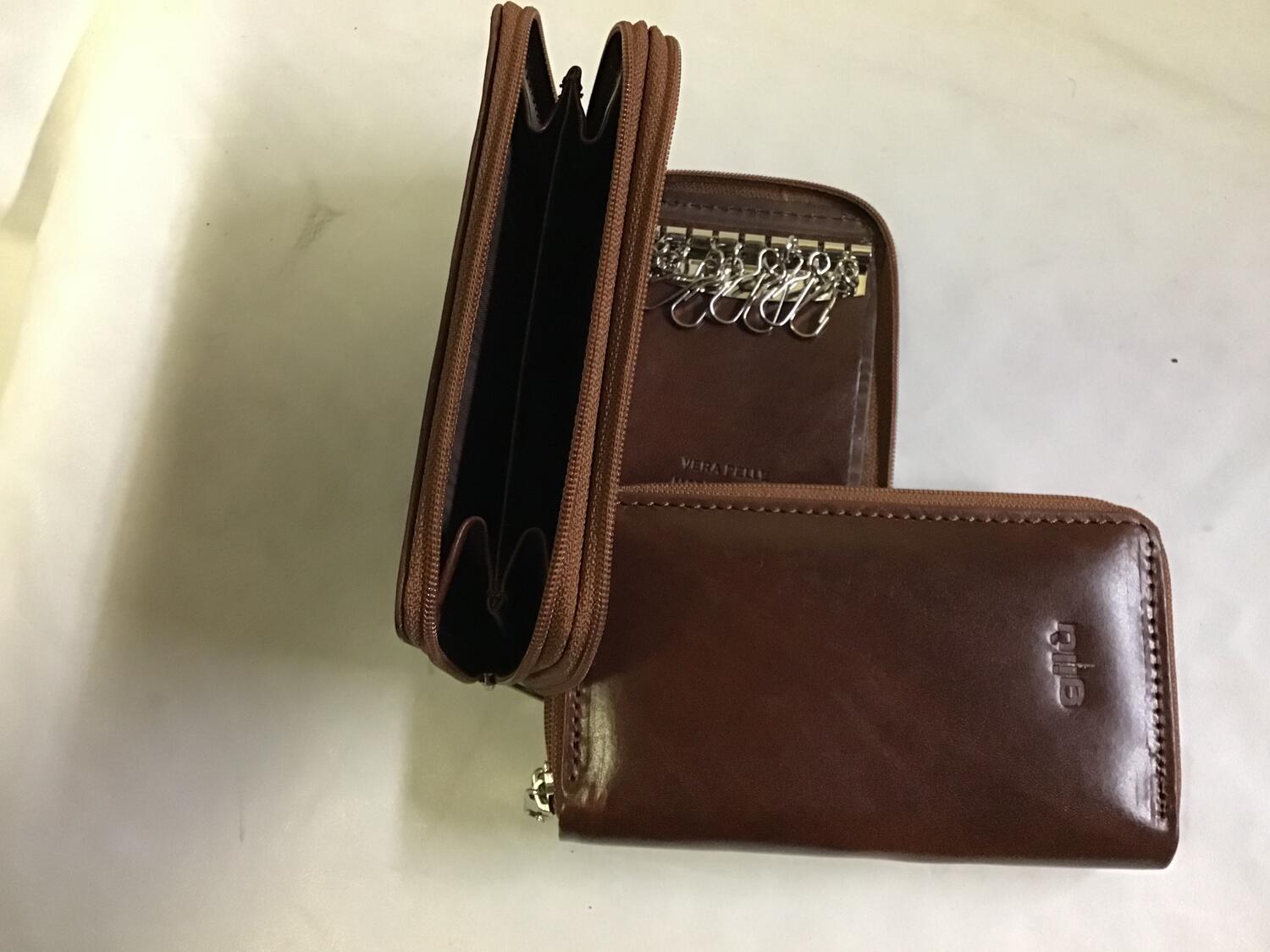 Portachiavi pelle Gilu art.63 Wind noce