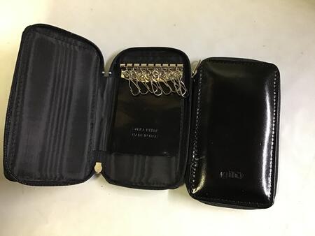 Portachiavi pelle Gilu art.47bis Wind nero