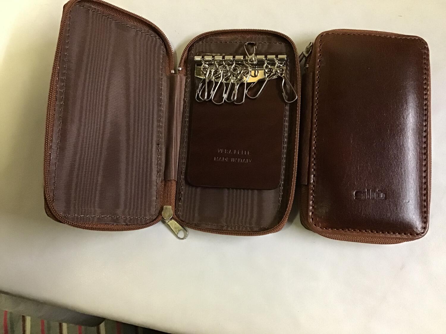 Portachiavi pelle Gilu art.47bis Wind noce