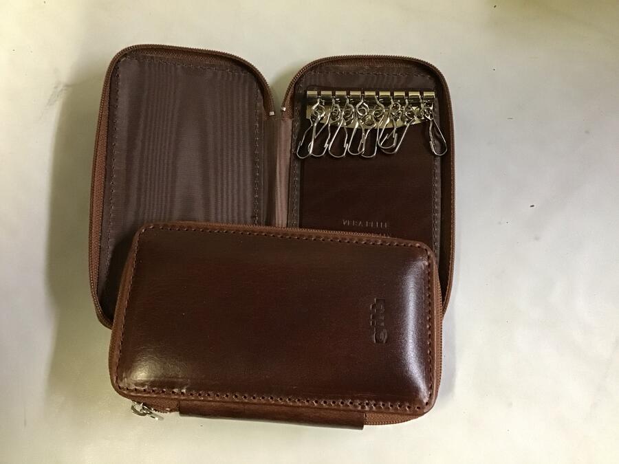 Portachiavi pelle Gilu art.47bis Wind noce