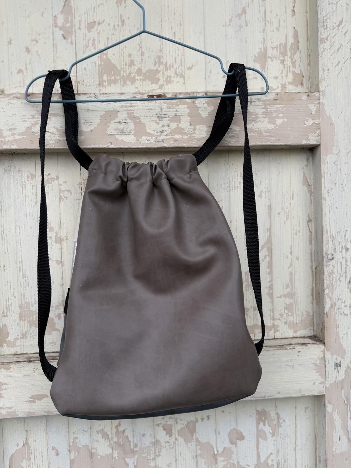 Zaino ottanio e argento 