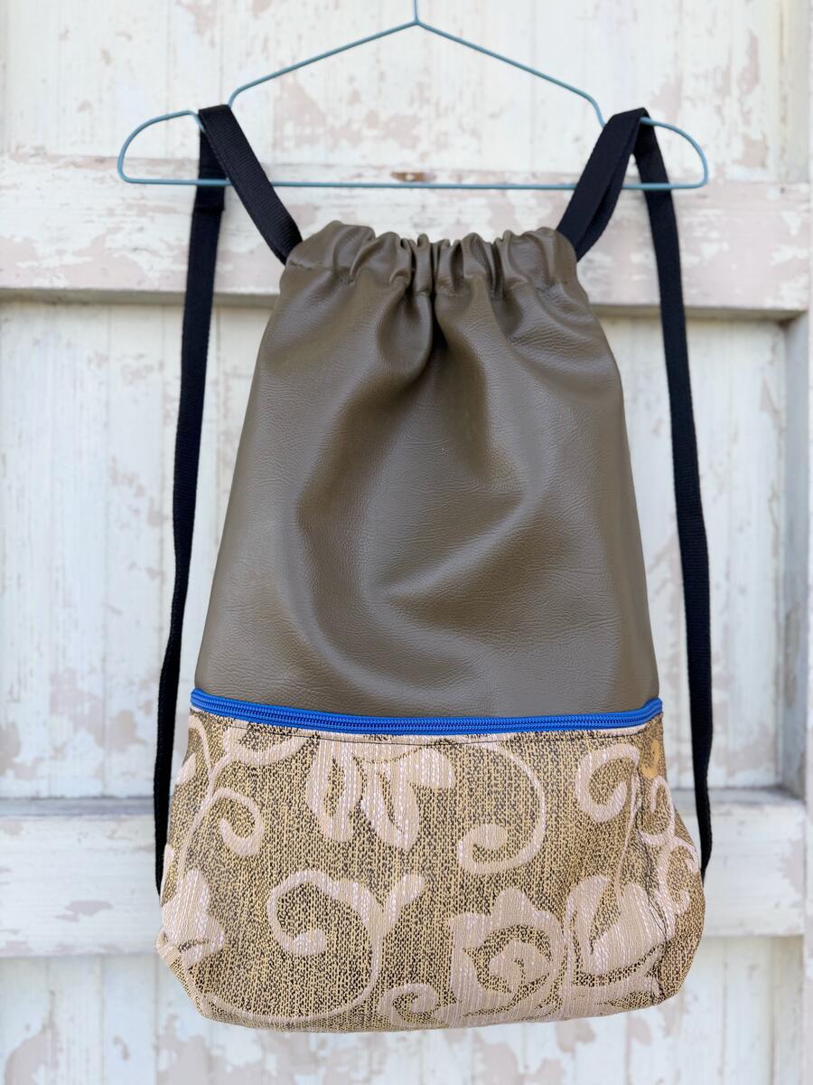 Zaino verde oliva scuro