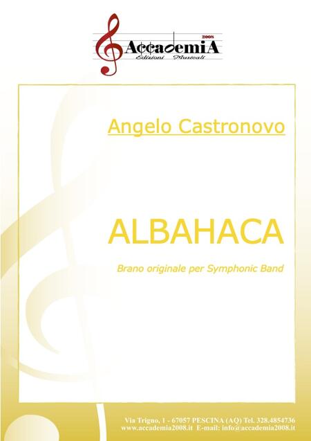 ALBAHACA - Angelo Castronovo
