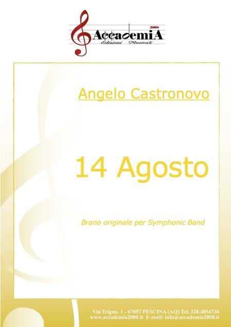 14 AGOSTO - Angelo Castronovo