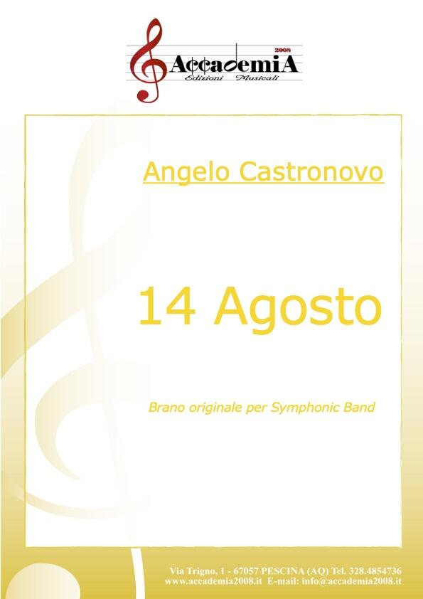 14 AGOSTO - Angelo Castronovo