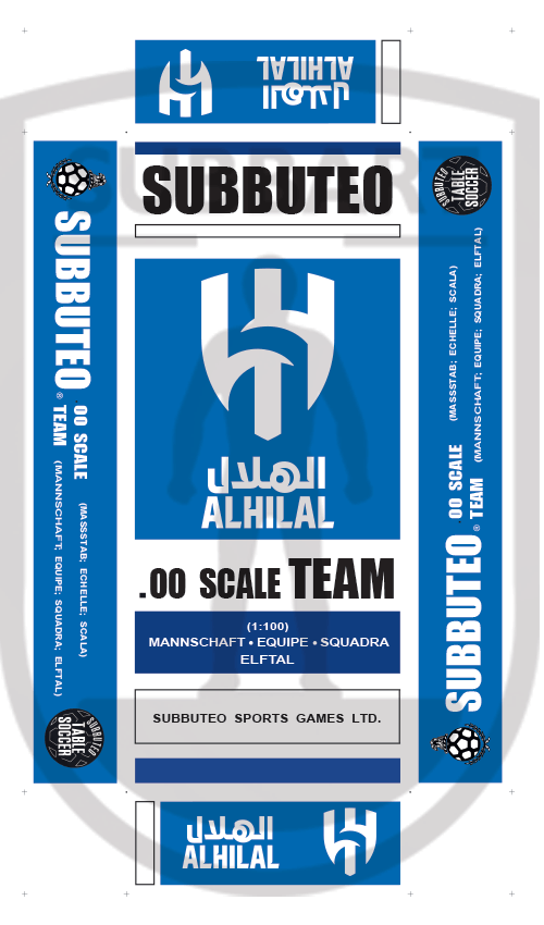 SCATOLA PERSONALIZZATA SUBBUTEO LOGO AL-HILAL